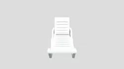 Sun lounger 3D