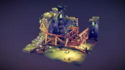 Valley Of Frogs Diorama (Justin Wallace AAU)