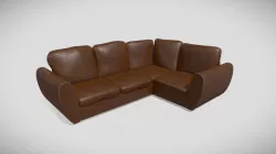 Verona Leather Corner Sofa