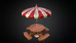 Barbecue table (GAU Modeling Challenge)