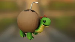 coconut turtle!