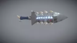 Dague runique - Runic dagger