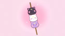 dango cat ʕ•ᴥ•ʔ