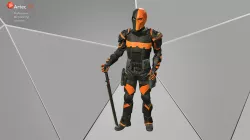 Deathstroke cosplayer