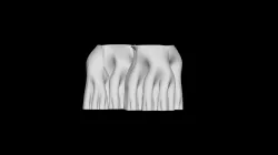 Developing Dragon Curve: Dragon's Feet