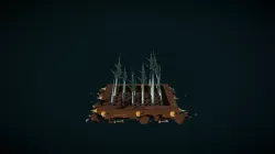 Game Obstacle - Spike Pit