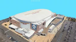 Google Earth 3D Export: Wells Fargo Center