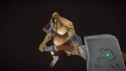 Heavy orc warrior