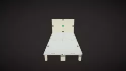 Mortise Twin Size Bed Frame