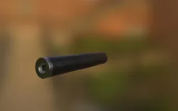 Pistol silencer