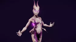Purple demon