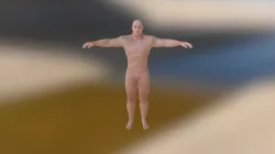 Realistic Game Character Male - Rigged