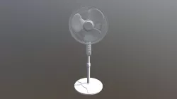 Simple fan (no texture, UV not opened)