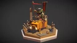 Simple Fantasy - Goblin Boar Rider