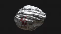 Snow Bloody Rock