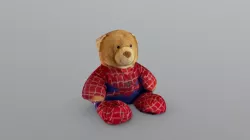 Spider costume stuffed bear