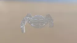 Spider pixelated mesh