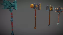 Stylized Fantasy Hammers