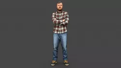 Stylized Man Character