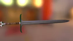 Sword NOT RETOPOLOGIZED