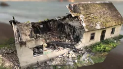 Abandoned Broken House 3D Scan