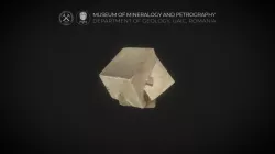 Aesthetic cluster of three Pyrite cubes