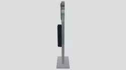 AUTOMATIC SCREENING AND SANITIZING DEVICE
