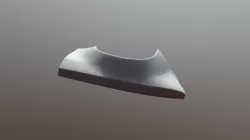 Car Fender Surface Model