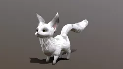Cartoony Cute Fox