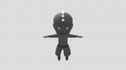 Class Project Lizard Man Chibi