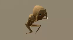 Crouched ScareBot