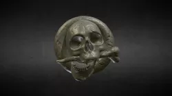 Fibula skull. 3d printable