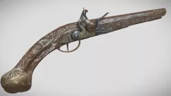 Flintlock pistol