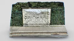Graveyard wall