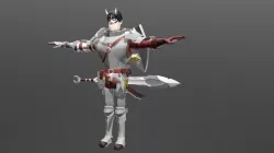 Half-Orc Demon Warrior Grim'gar [WIP]