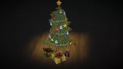 [Hand Painted] Christmas Tree