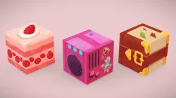 Hand-Painted Cubes