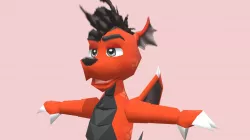 Kasper - 3D Commission, N64 model