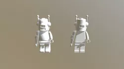 LEGO robot minifigure