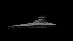 Low Poly: Imperial I Class Star Destroyer