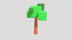 Low Poly Toon Tree