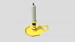 Lowpoly Candlestick Holder