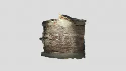Medieval stone wall