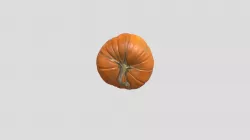 Medium Pumpkin Artec 3D Scan