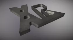Mild steel cut sample