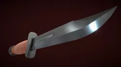 Modelo 3D Faca Tática Autodesk 3ds Max