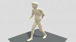 Personaje Humano Caminando