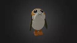 Porg Star Wars Model