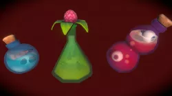 Potion Bottles: Frost, Thorns, & Insight