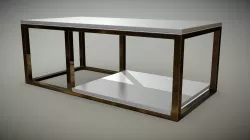 Rectangular Marble Table